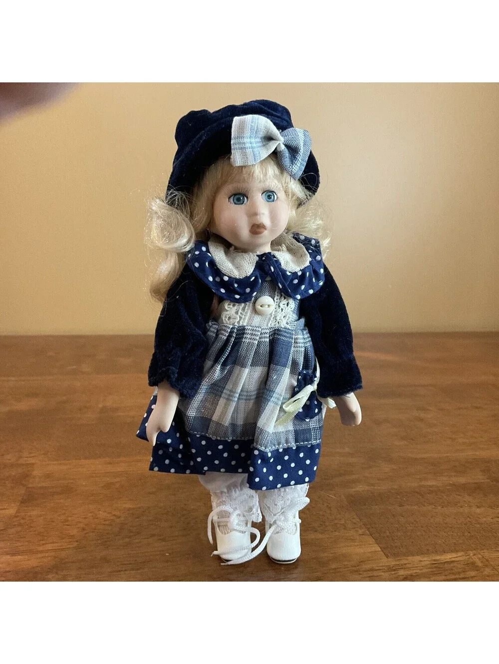 Signature Collection Petite Porcelain Doll, Hand Crafted, Limited Edition NO BOX